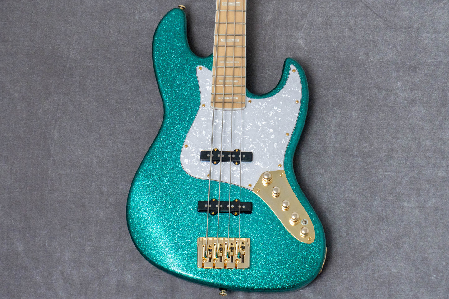 【new】Swing Guitars / Jazz Deluxe 4 Metallic Teal Green 4.6kg #26010024【GIB Hyogo】