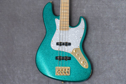 【new】Swing Guitars / Jazz Deluxe 4 Metallic Teal Green 4.6kg #26010024【GIB Hyogo】