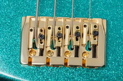 【new】Swing Guitars / Jazz Deluxe 4 Metallic Teal Green 4.6kg #26010024【GIB Hyogo】
