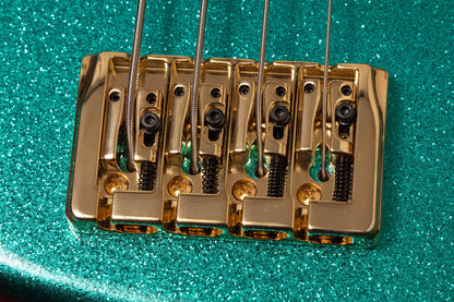 【new】Swing Guitars / Jazz Deluxe 4 Metallic Teal Green 4.500kg #26010021【GIB Yokohama】
