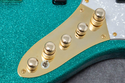 【new】Swing Guitars / Jazz Deluxe 4 Metallic Teal Green 4.6kg #26010024【GIB Hyogo】