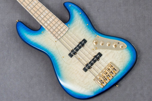 【new】Swing Guitars / Jazz Deluxe 5 Aqua Burst 4.57kg #25080047【GIB Hyogo】【Plek-adjusted】