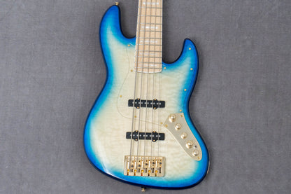 【new】Swing Guitars / Jazz Deluxe 5 Aqua Burst 4.57kg #25080047【GIB Hyogo】【Plek-adjusted】
