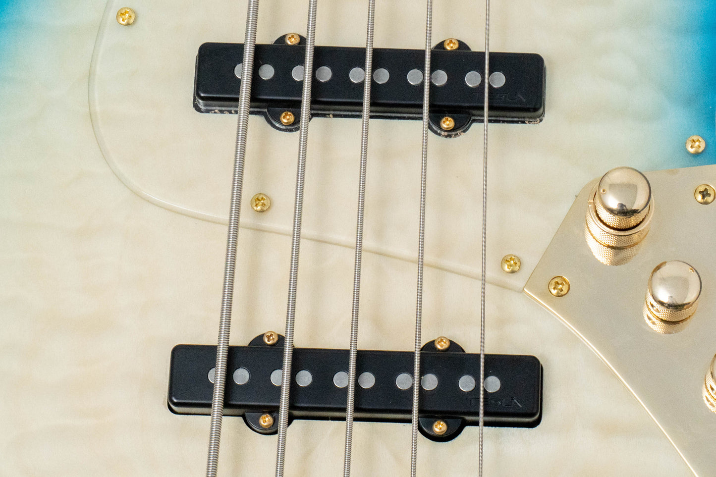 【new】Swing Guitars / Jazz Deluxe 5 Aqua Burst 4.57kg #25080047【GIB Hyogo】【Plek-adjusted】