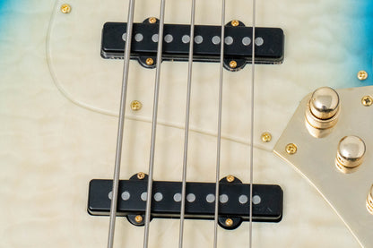 【new】Swing Guitars / Jazz Deluxe 5 Aqua Burst 4.57kg #25080047【GIB Hyogo】【Plek-adjusted】