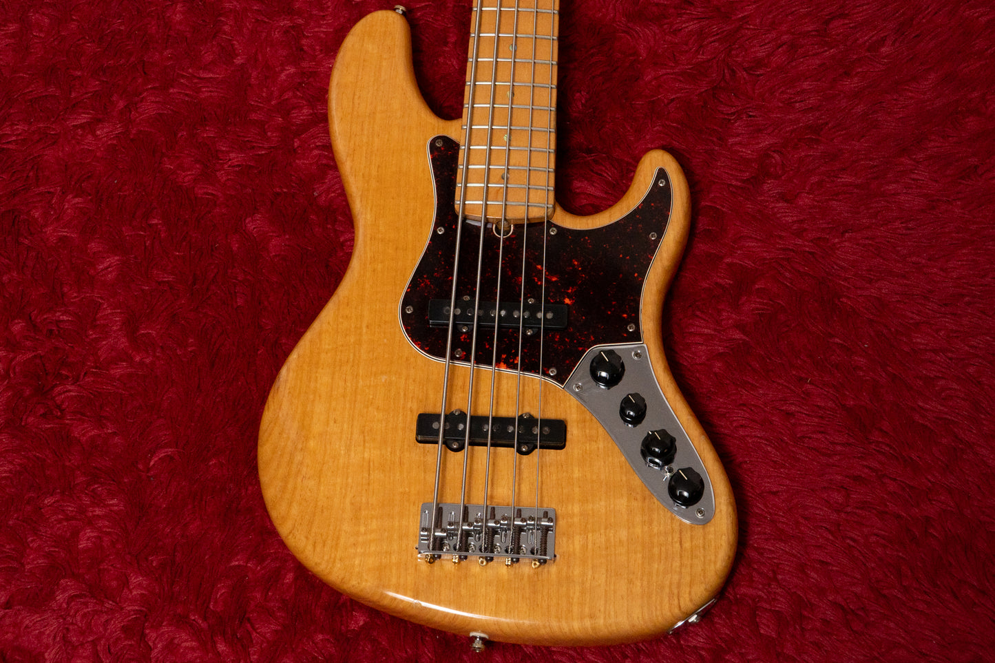 【used】Fender / American Deluxe Jazz Bass V NAT 1999 4.160kg #DN919301【GIB Yokohama】
