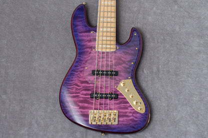【new】Swing Guitars / Jazz Deluxe 5 Purple 4.8kg #26010027【GIB Hyogo】