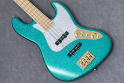 【new】Swing Guitars / Jazz Deluxe 4 Metallic Teal Green 4.52kg #26010023【GIB Hyogo】