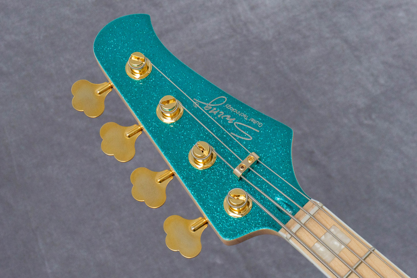【new】Swing Guitars / Jazz Deluxe 4 Metallic Teal Green 4.52kg #26010023【GIB Hyogo】