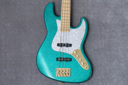 【new】Swing Guitars / Jazz Deluxe 4 Metallic Teal Green 4.52kg #26010023【GIB Hyogo】