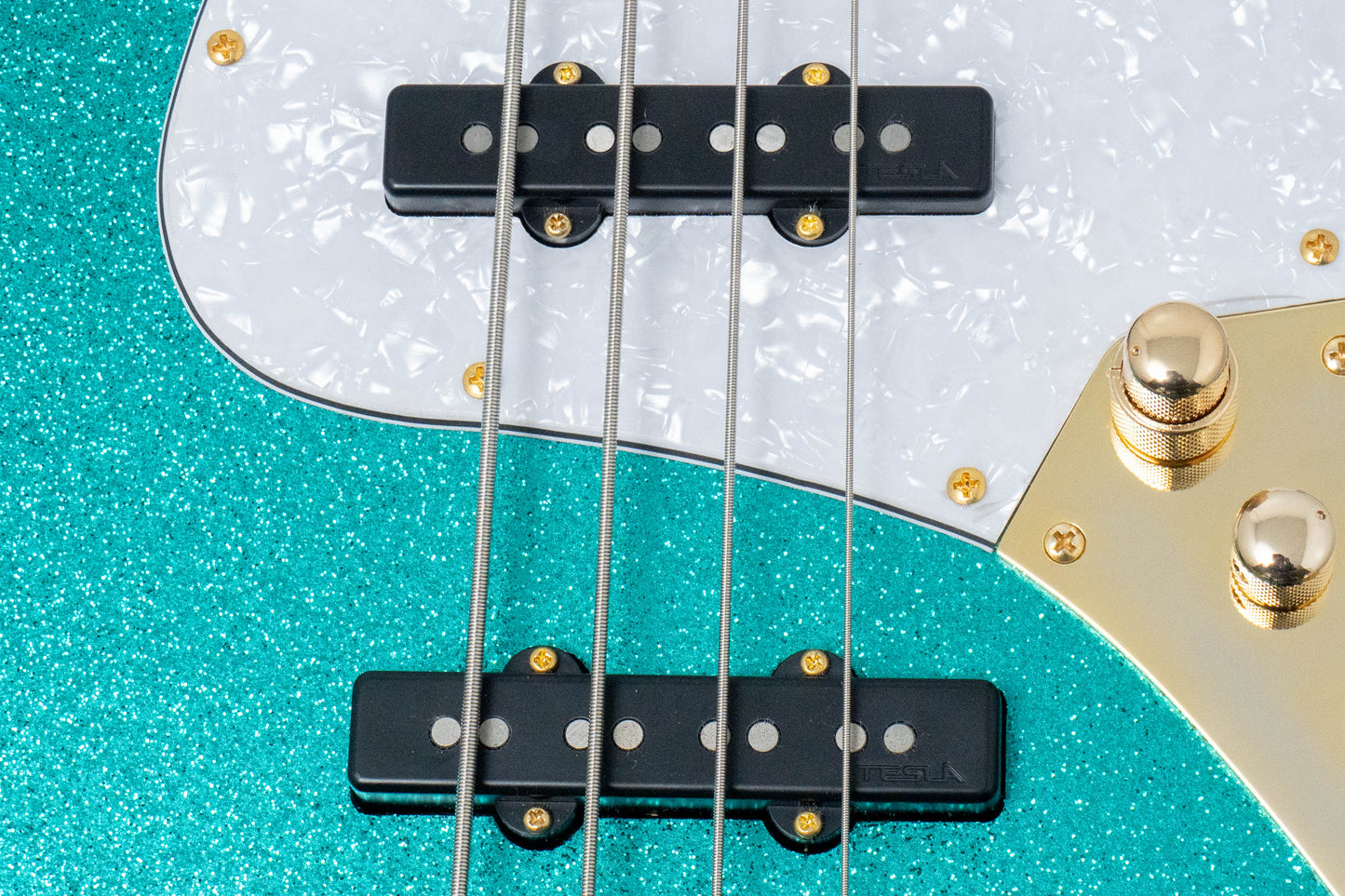 【new】Swing Guitars / Jazz Deluxe 4 Metallic Teal Green 4.52kg #26010023【GIB Hyogo】