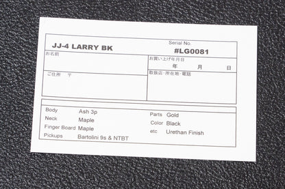 【new】moon / JJ-4 Larry Graham model BK 4.075kg #LG0081【GIB Yokohama】