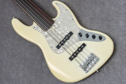 【used】Bottom Wave / MB-5 FRETLESS Majora WHITE prototype 4.26kg【Consignment】【GIB Hyogo】