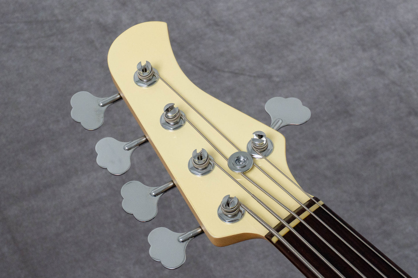 【used】Bottom Wave / MB-5 FRETLESS Majora WHITE prototype 4.26kg【Consignment】【GIB Hyogo】