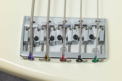 【used】Bottom Wave / MB-5 FRETLESS Majora WHITE prototype 4.26kg【Consignment】【GIB Hyogo】