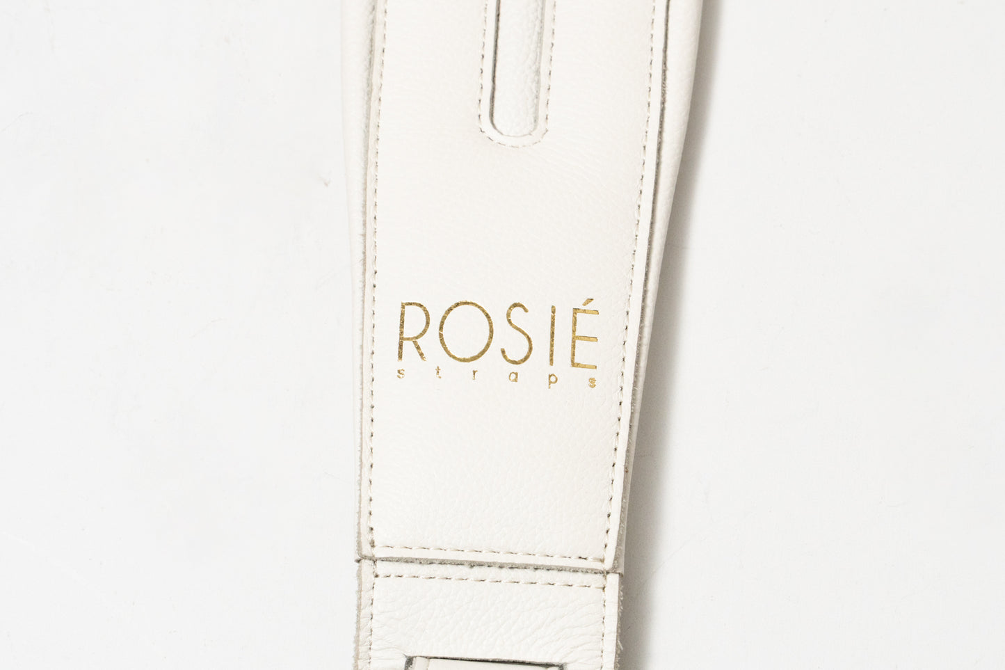 【used】ROSIÉ / ROSIE straps Limited Collection B&W All White 3.0inch【GIB Yokohama】