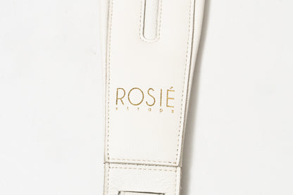 【used】ROSIÉ / ROSIE straps Limited Collection B&W All White 3.0inch【GIB Yokohama】