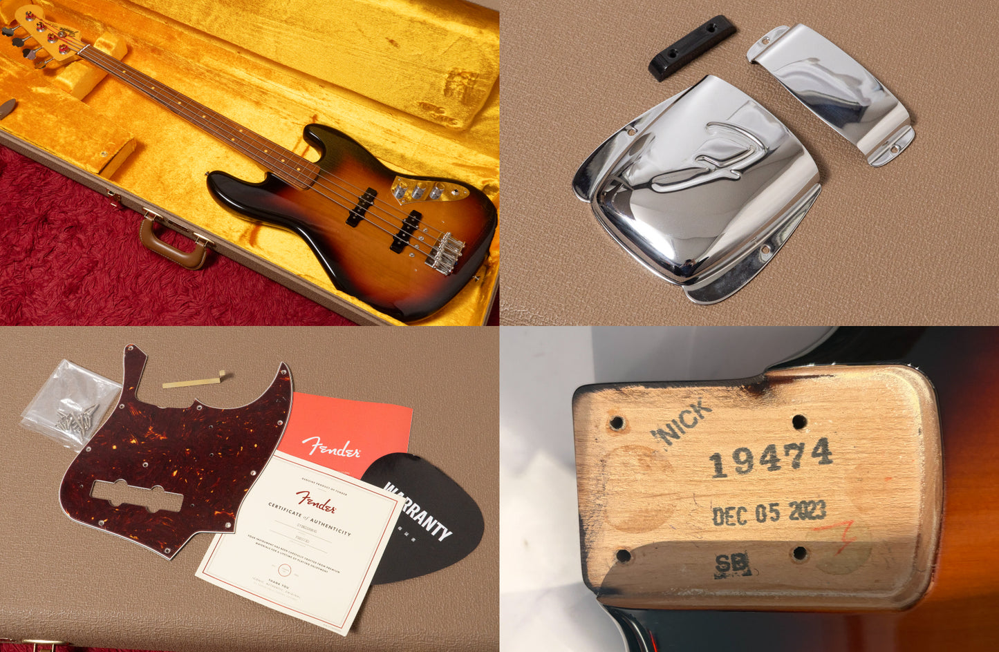 【used】Fender / Jaco Pastorius Jazz Bass 3CS 2024 4.250kg #T903733【GIB Yokohama】