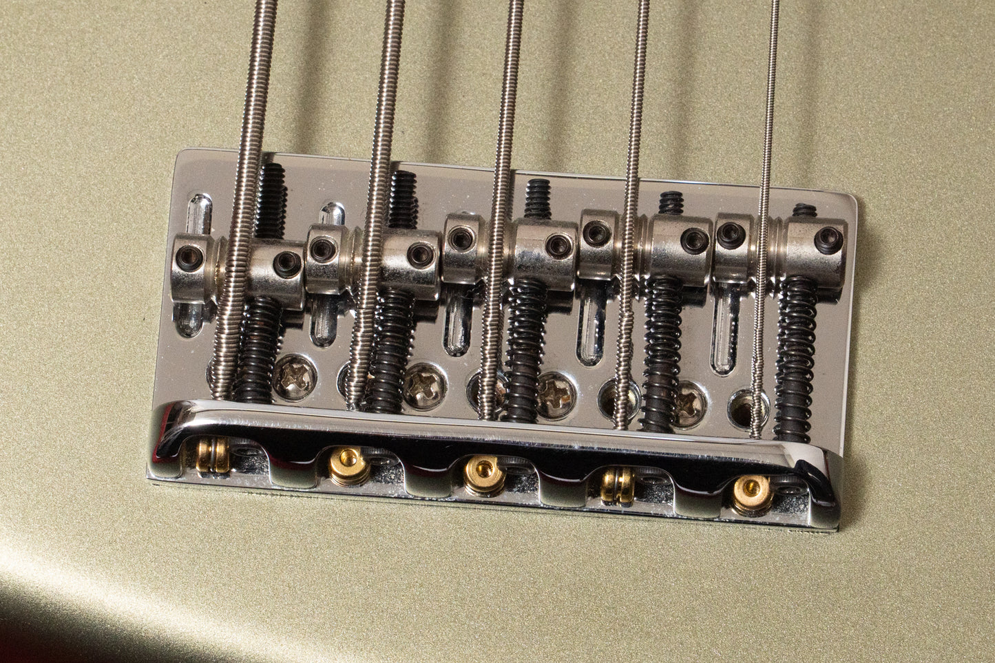 【used】Fender / American Elite Jazz Bass V Satin Jade Pearl 2019 4.690kg #US19010919【GIB Yokohama】