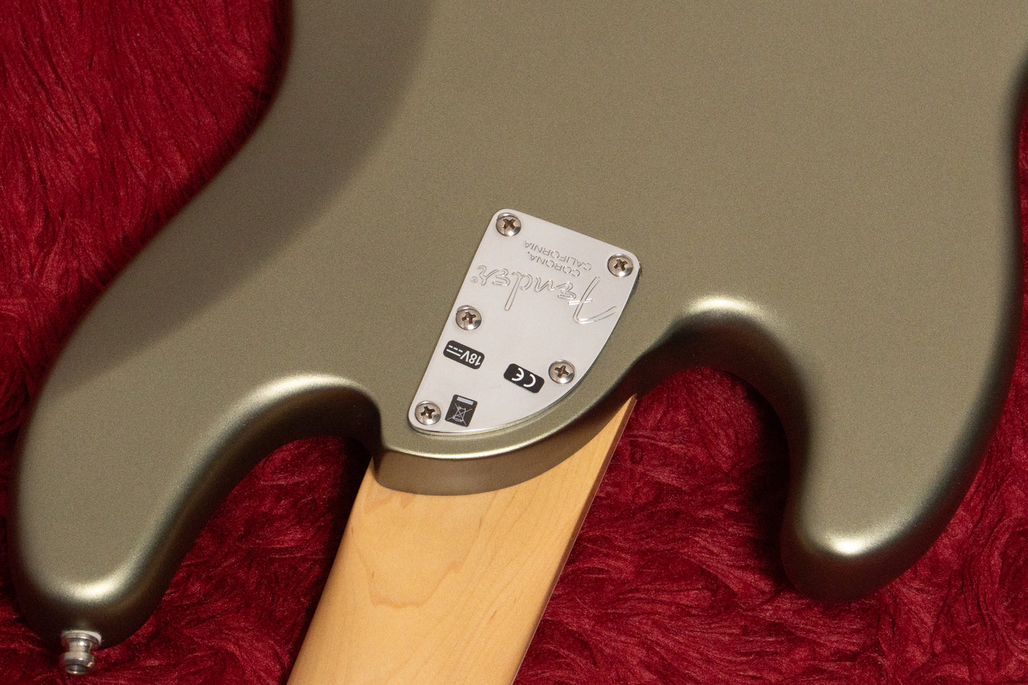 【used】Fender / American Elite Jazz Bass V Satin Jade Pearl 2019 4.690kg #US19010919【GIB Yokohama】