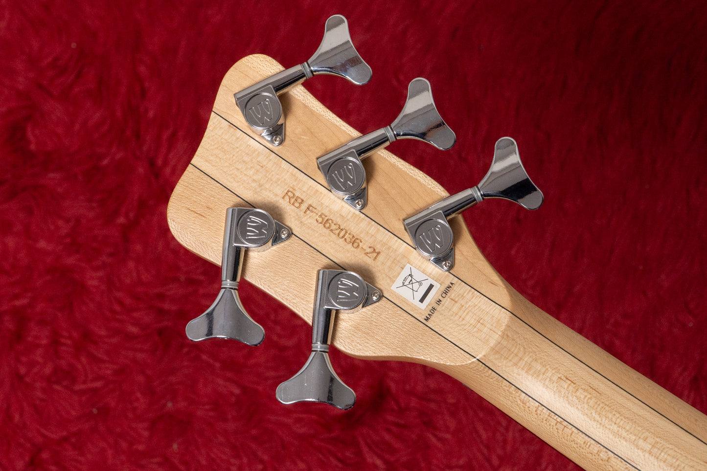 【used】Warwick / Rock Bass Streamer Standard 5 SHP BK 4.050kg #RB F 562036-21【GIB Yokohama】