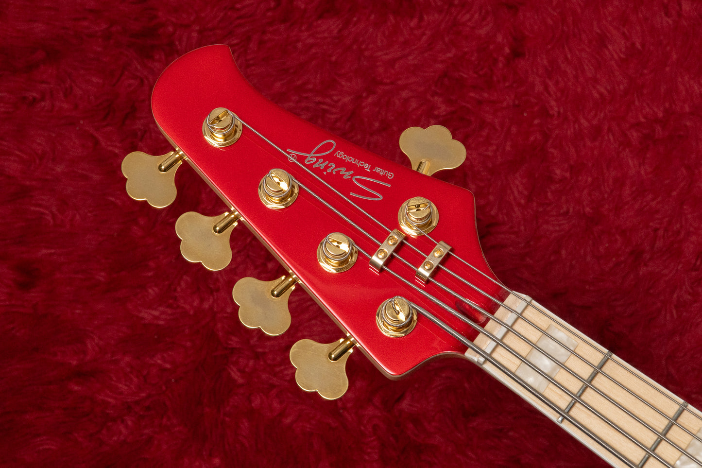 【new】Swing Guitars / Jazz Deluxe 5 Candy Apple Red 4.710kg #26010037【GIB Yokohama】