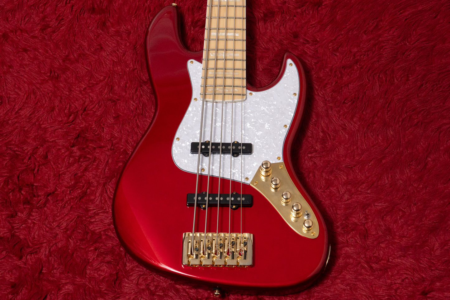 【new】Swing Guitars / Jazz Deluxe 5 Candy Apple Red 4.710kg #26010037【GIB Yokohama】