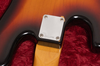 【used】Fender Custom Shop / 1962 Jazz Bass Fretless "Art Esparza Neck Stamp" 3-Color Sunburst 1990 4.220kg #V047083【GIB Yokohama】