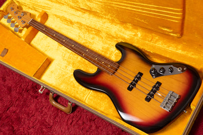 【used】Fender Custom Shop / 1962 Jazz Bass Fretless "Art Esparza Neck Stamp" 3-Color Sunburst 1990 4.220kg #V047083【GIB Yokohama】
