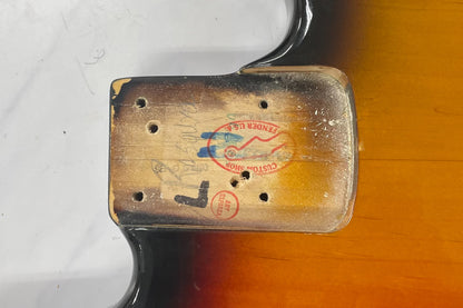 【used】Fender Custom Shop / 1962 Jazz Bass Fretless "Art Esparza Neck Stamp" 3-Color Sunburst 1990 4.220kg #V047083【GIB Yokohama】