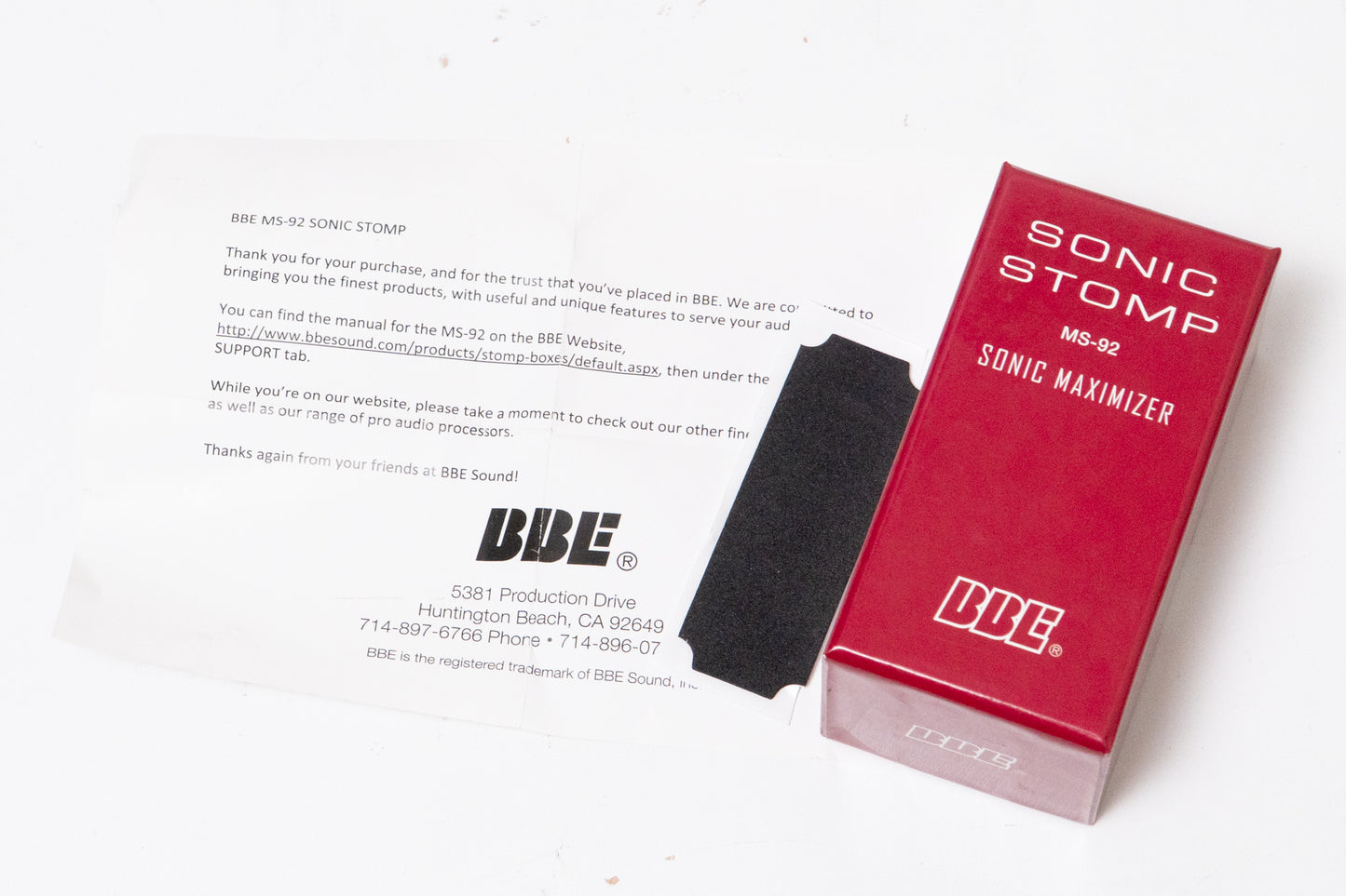 【used】BBE / Sonic Stomp MS92【GIB Yokohama】
