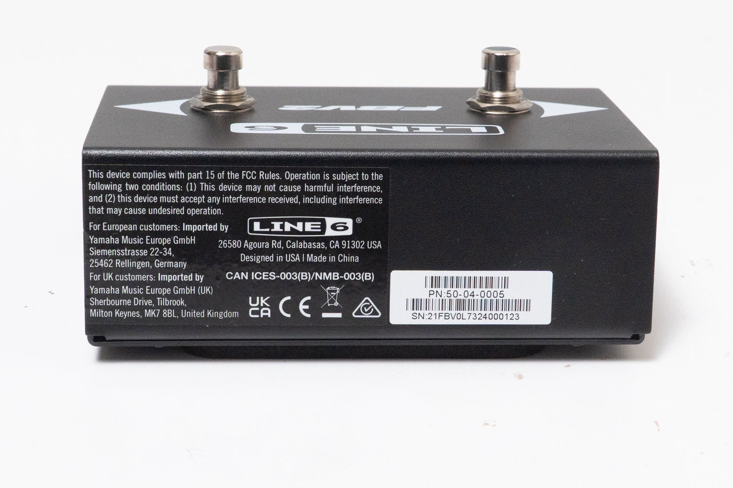 【used】LINE6 / FBV2 フットコントローラー【GIB Yokohama】
