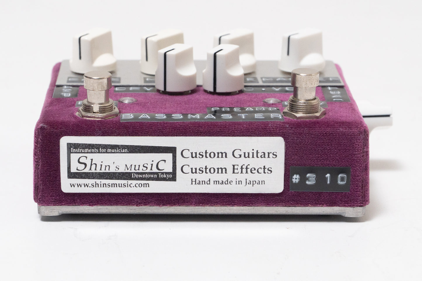【used】Shin's Music / Bass Master Preamp Violet velvet【GIB Yokohama】