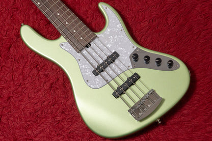 【used】Kikuchi Guitars / Custom 5st J Bass Bracing Green 3.645kg #4【GIB Yokohama】