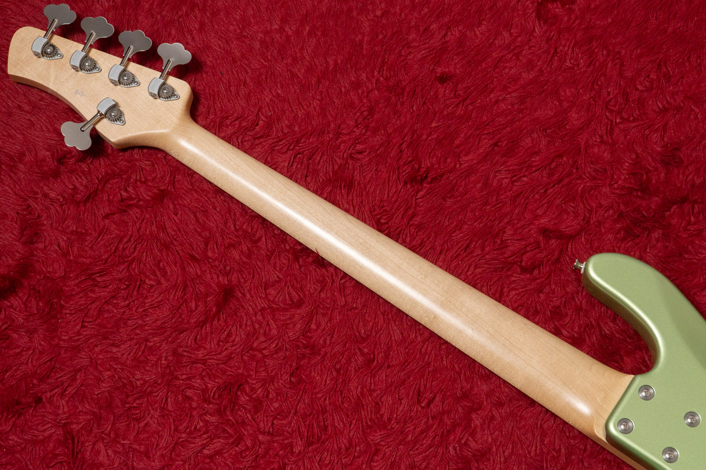 【used】Kikuchi Guitars / Custom 5st J Bass Bracing Green 3.645kg #4【GIB Yokohama】