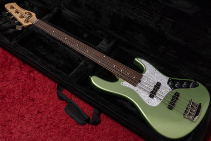 【used】Kikuchi Guitars / Custom 5st J Bass Bracing Green 3.645kg #4【GIB Yokohama】