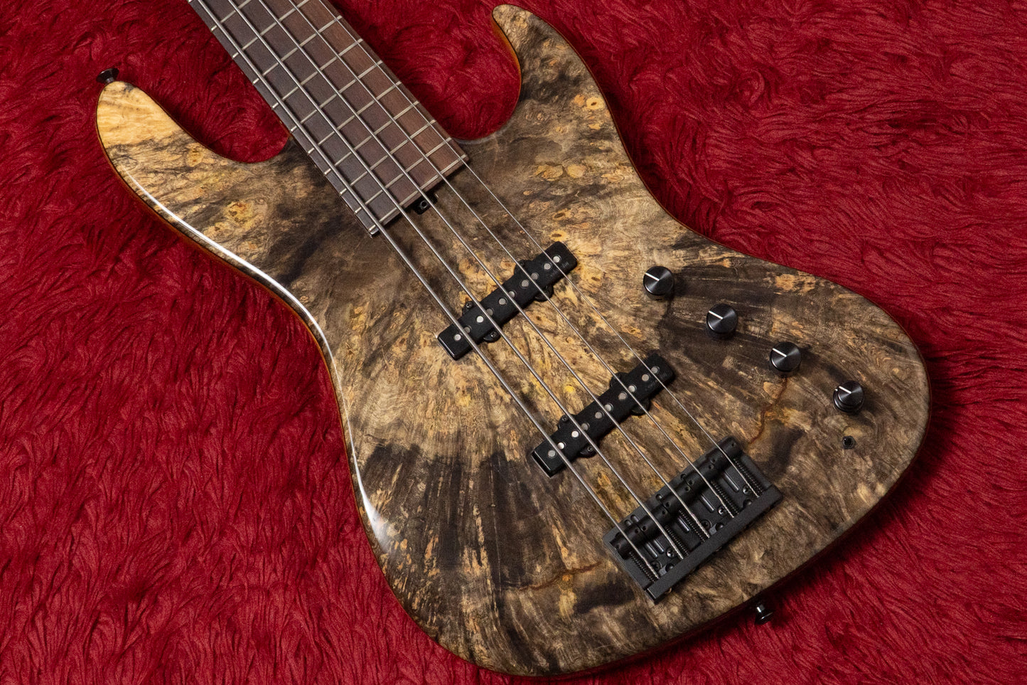 【used】Sadowsky NYC / Will Lee Model-5 Standard MG Buckeye Burl 2016 3.600kg #7500【Consignment】【GIB Yokohama】