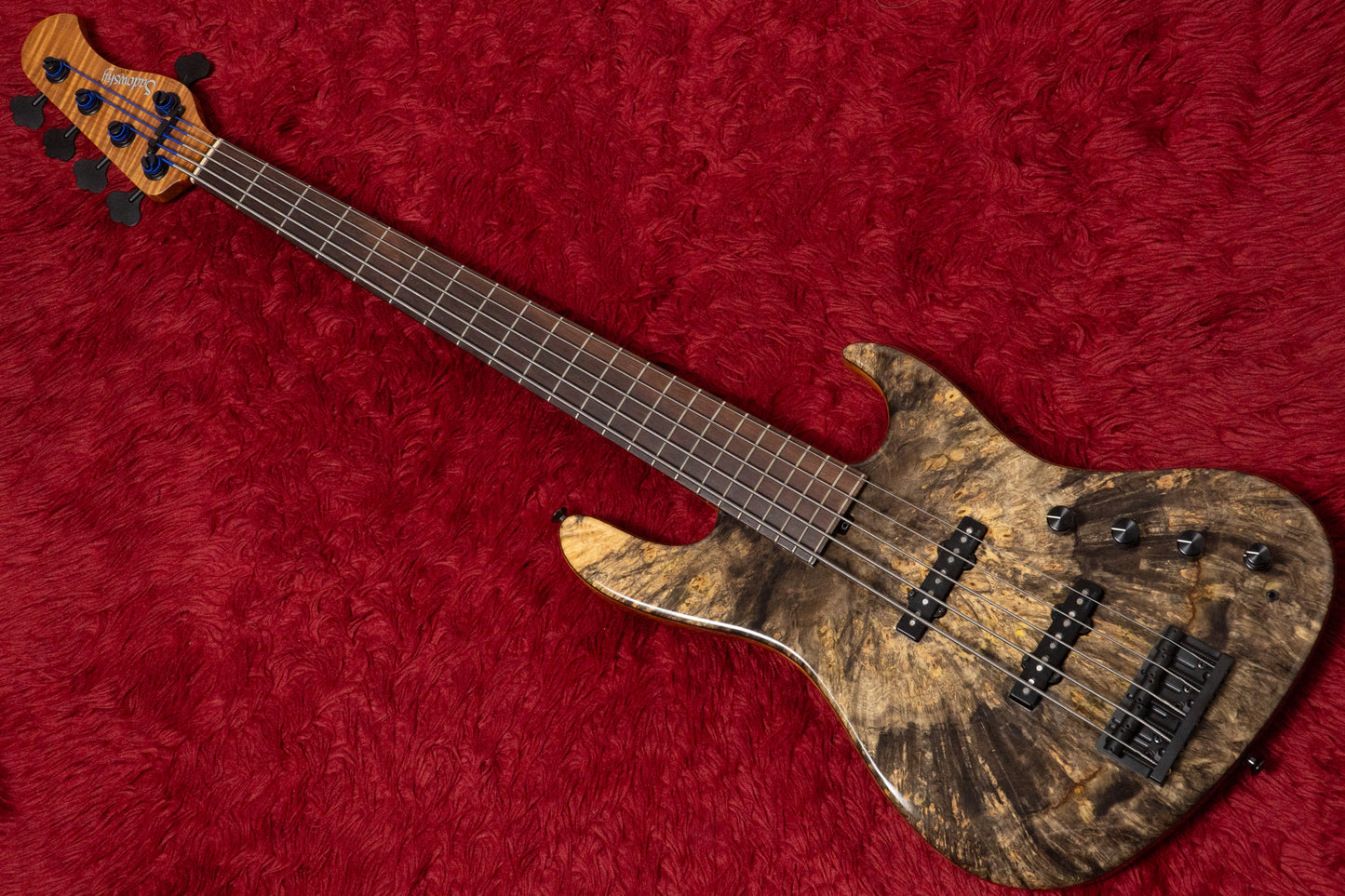 【used】Sadowsky NYC / Will Lee Model-5 Standard MG Buckeye Burl 2016 3.600kg #7500【Consignment】【GIB Yokohama】