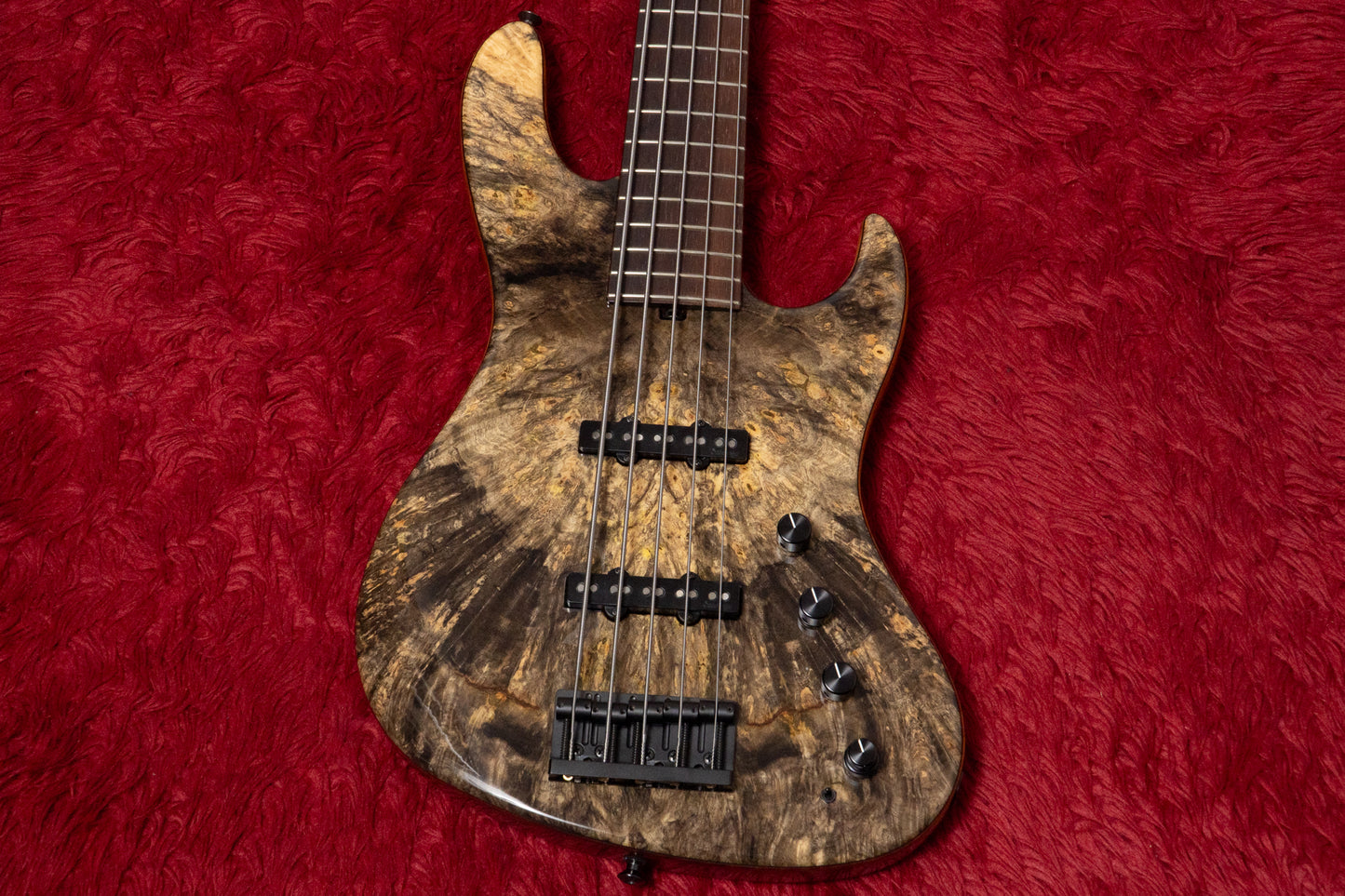【used】Sadowsky NYC / Will Lee Model-5 Standard MG Buckeye Burl 2016 3.600kg #7500【Consignment】【GIB Yokohama】