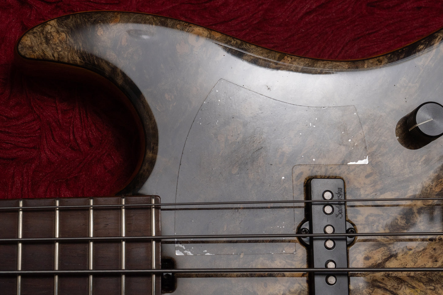 【used】Sadowsky NYC / Will Lee Model-5 Standard MG Buckeye Burl 2016 3.600kg #7500【Consignment】【GIB Yokohama】