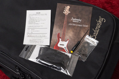 【used】Sadowsky NYC / Will Lee Model-5 Standard MG Buckeye Burl 2016 3.600kg #7500【Consignment】【GIB Yokohama】