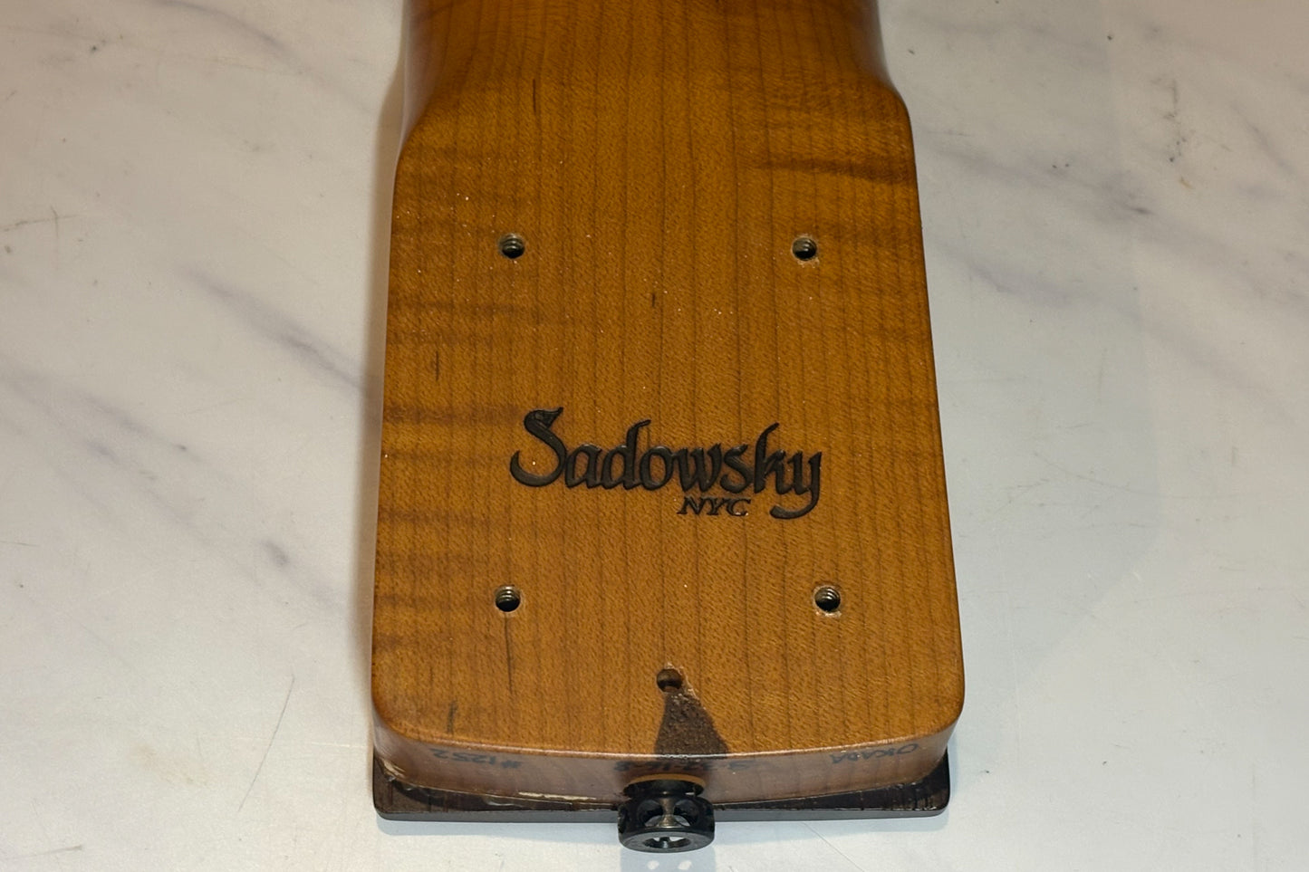 【used】Sadowsky NYC / Will Lee Model-5 Standard MG Buckeye Burl 2016 3.600kg #7500【Consignment】【GIB Yokohama】