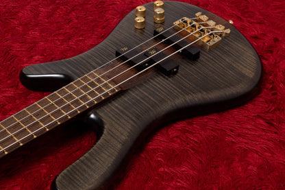 【used】Warwick / Custom Shop Streamer Stage I 4 Nirvana Black Transparent Satin 2013 4.440kg #G-159747-13【GIB Yokohama】