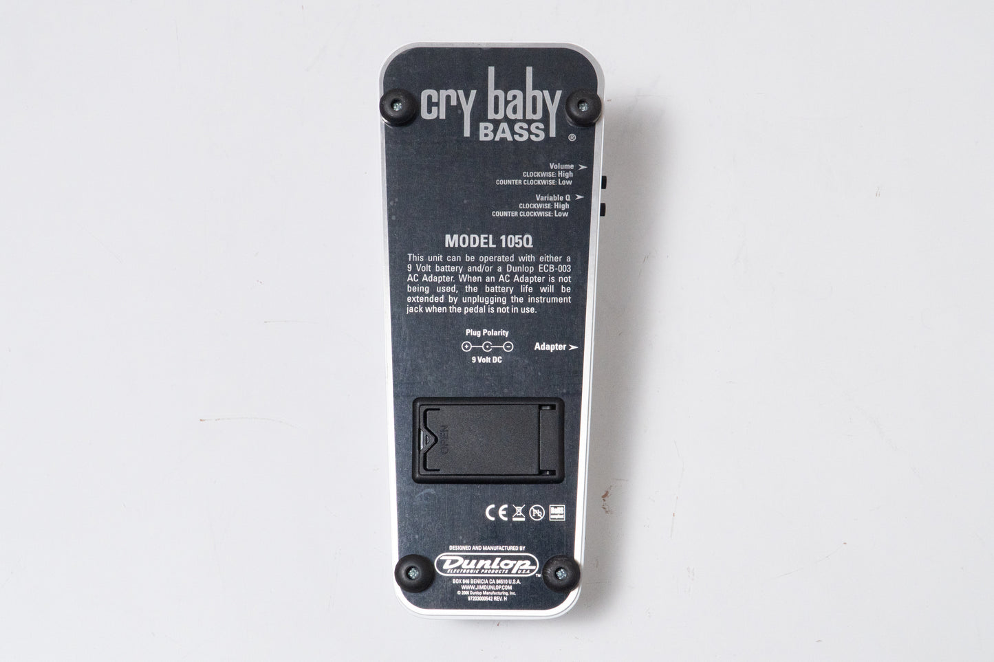 【used】JIM DUNLOP / CBM105Q CRY BABY BASS WAH【GIB Yokohama】