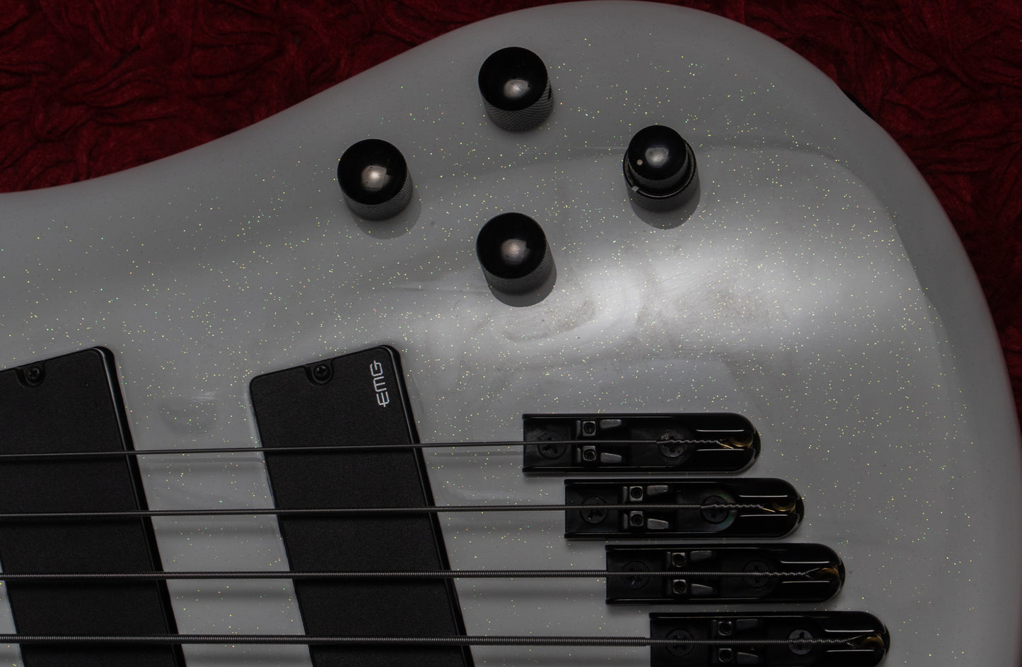 【used】Spector / NS Dimension HP 5 White Sparkle Gloss 4.305kg #W236025【GIB Yokohama】