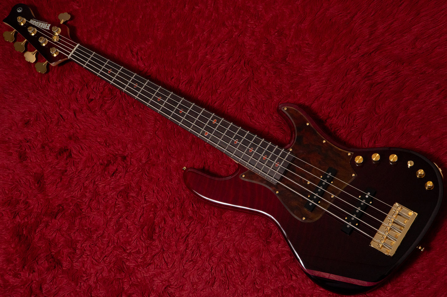【new】Freedom Custom Guitar Research / O.S. Anthra 5st. Active FT F.C.G.R. "Devil" / MH 4.41kg #26046064【GIB Yokohama】
