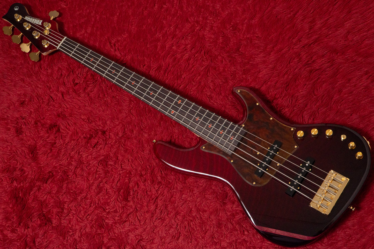 【new】Freedom Custom Guitar Research / O.S. Anthra 5st. Active FT F.C.G.R. "Devil" / MH 4.41kg #26046064【GIB Yokohama】
