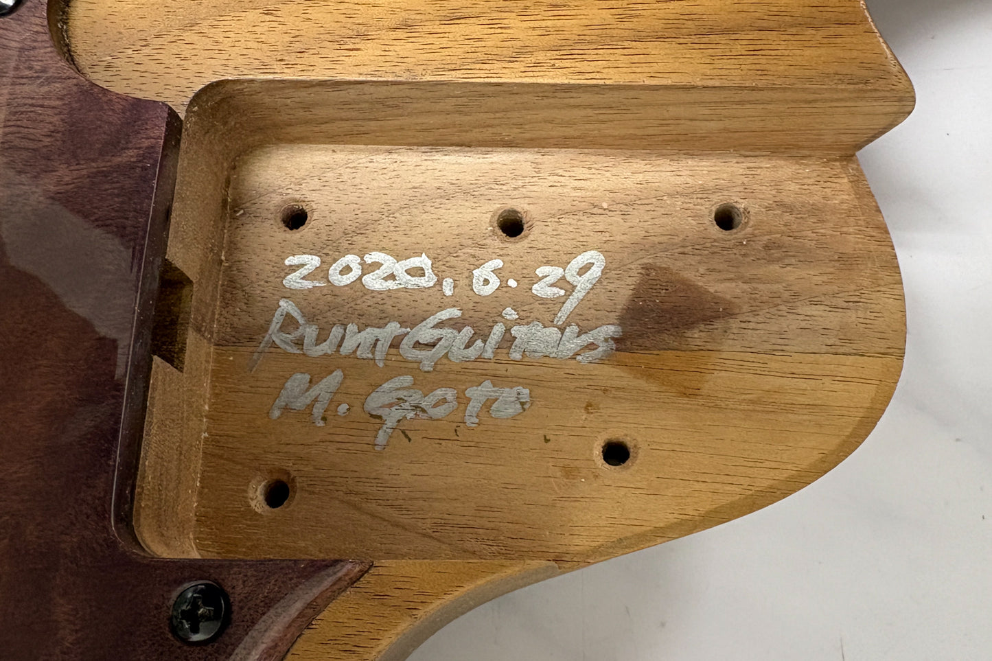 【used】RUNT GUITARS / Hucho 4st CTM -Black Walnut 2020 4.370kg #none【GIB Yokohama】