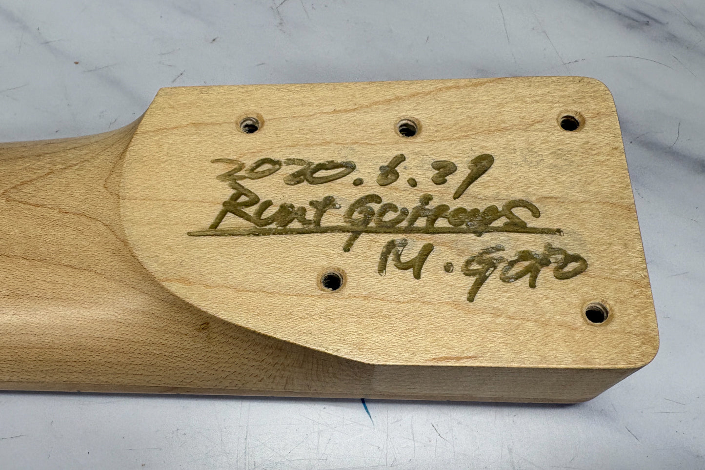 【used】RUNT GUITARS / Hucho 4st CTM -Black Walnut 2020 4.370kg #none【GIB Yokohama】