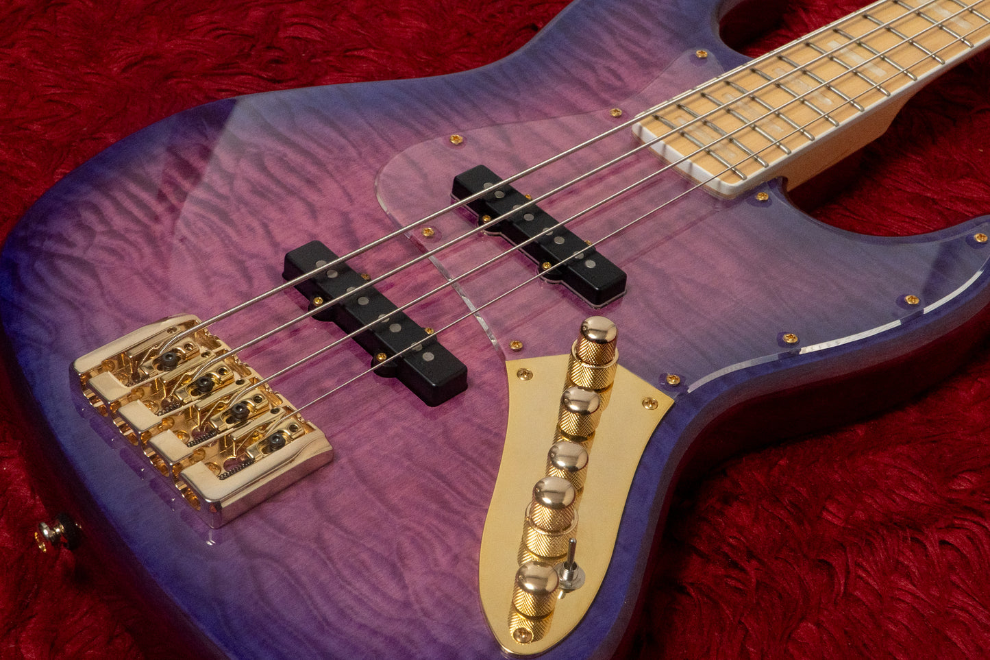 【new】Swing Guitars / Jazz Deluxe 4 Purple 4.325kg #26010019【GIB Yokohama】